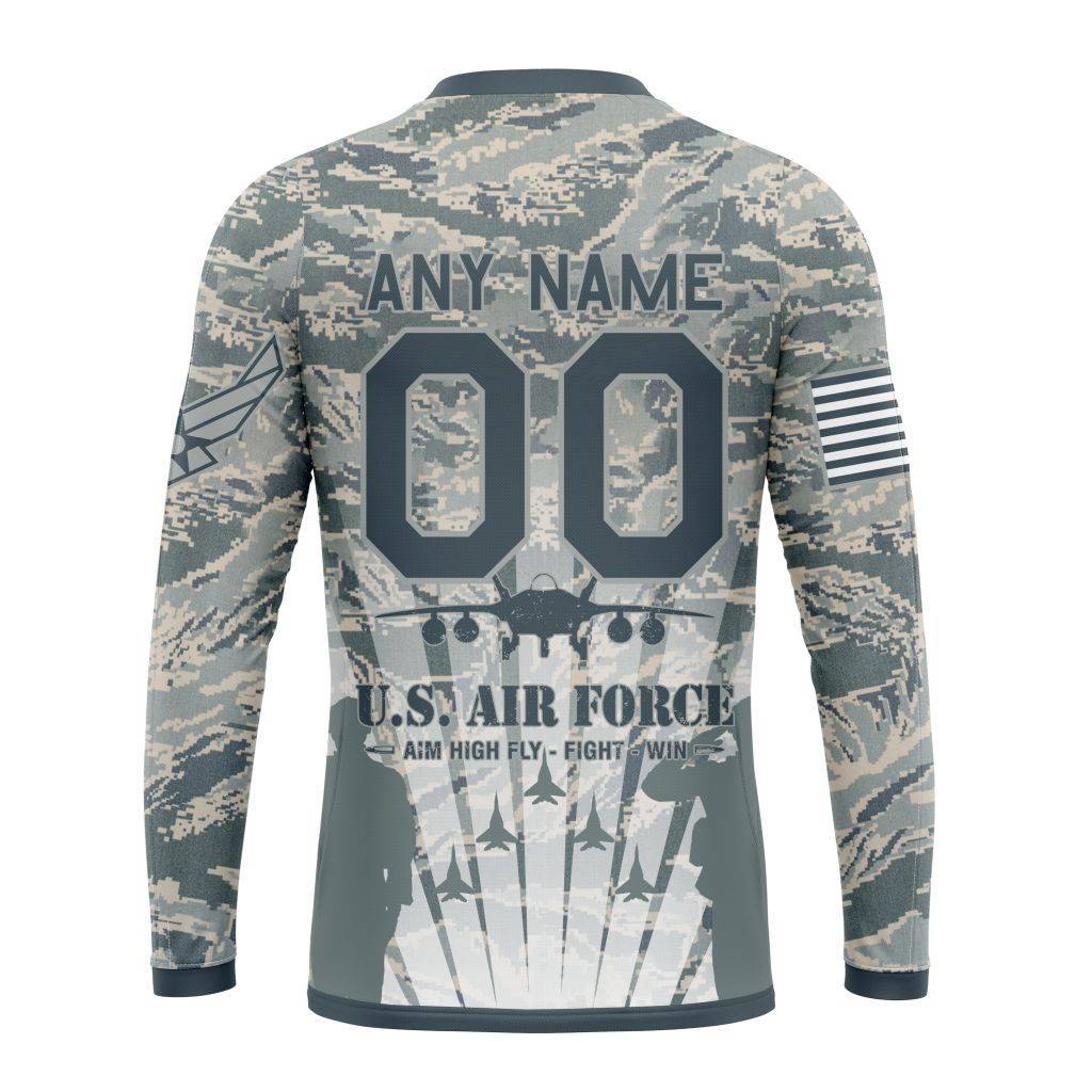 Personalized NFL Buffalo Bills Honor US Air Force Veterans Unisex Sweatshirt SWS388