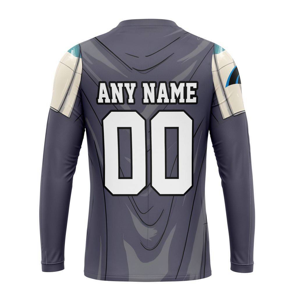 Personalized NFL Carolina Panthers Specialized Mandalorian And Baby Yoda Unisex Sweatshirt SWS421
