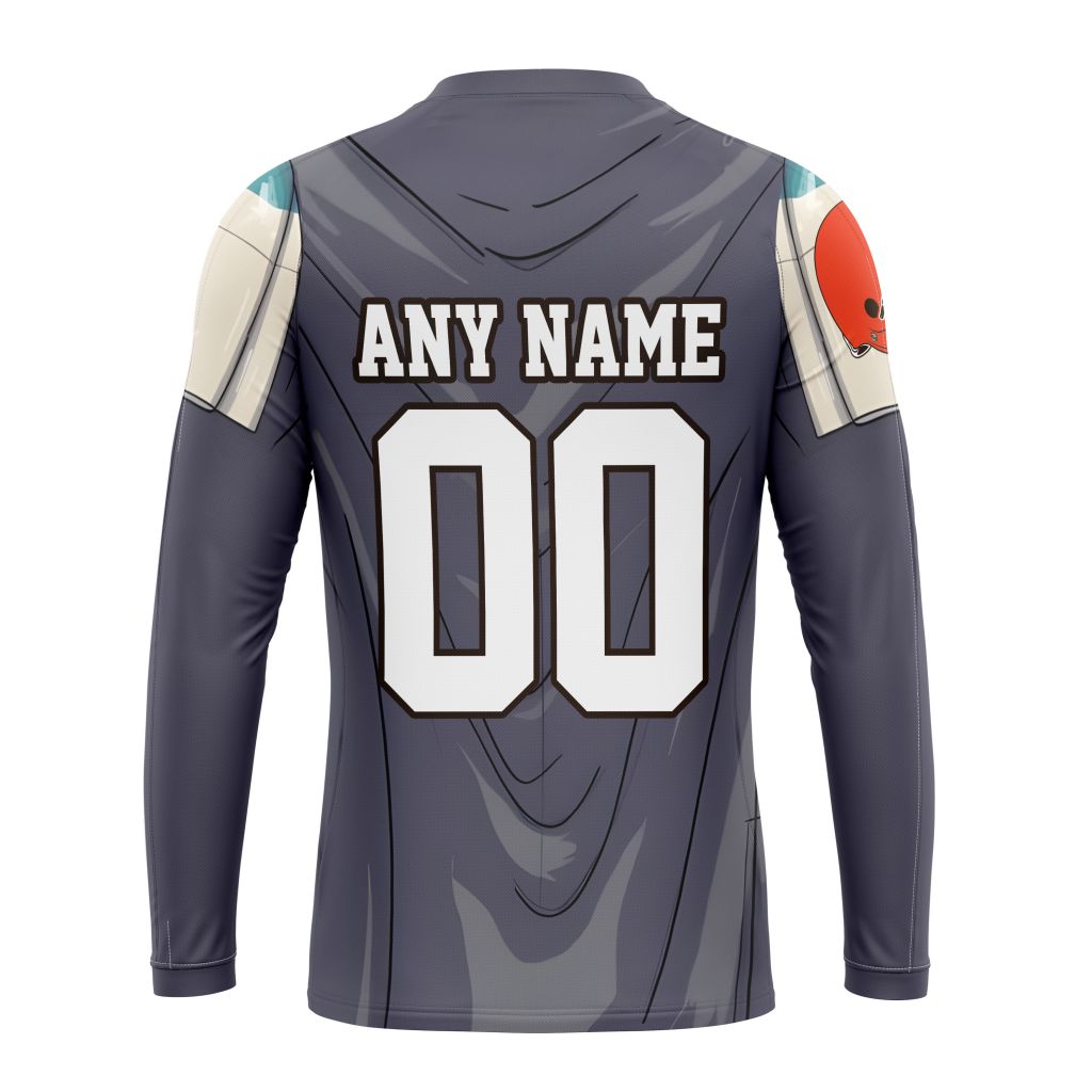 Personalized NFL Cleveland Browns Specialized Mandalorian And Baby Yoda Unisex Sweatshirt SWS481