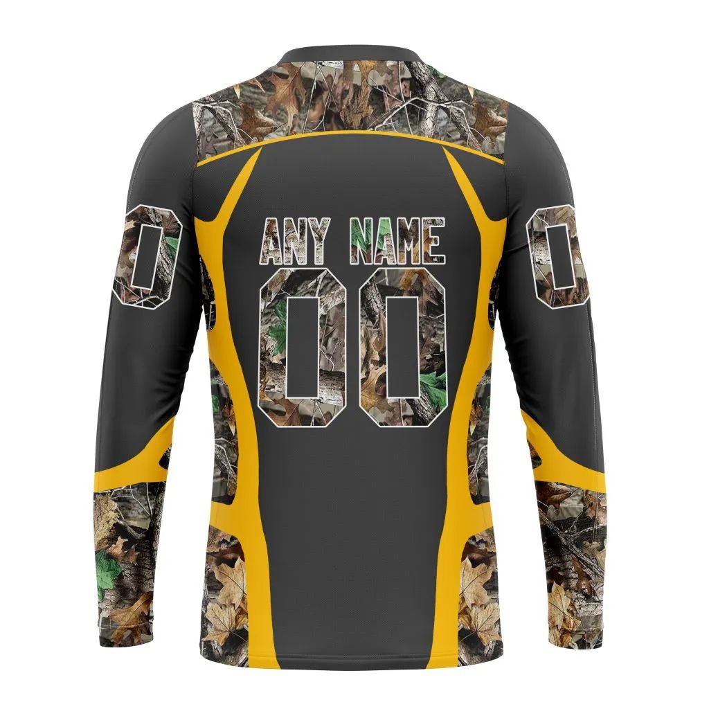 Personalized NFL Green Bay Packers Camo Hunting Design Unisex Sweatshirt SWS544