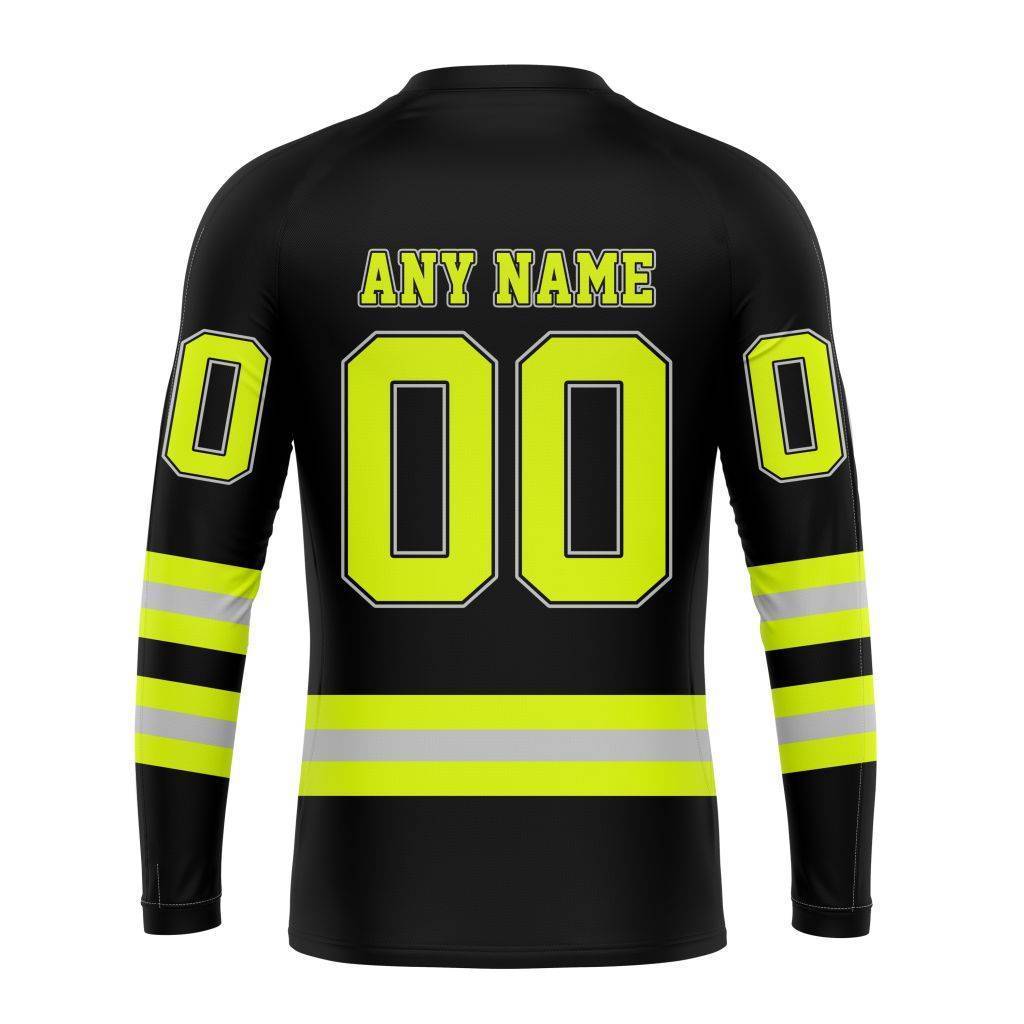 Personalized NFL Kansas City Chiefs Special Firefighter Uniform Design Unisex Sweatshirt SWS631