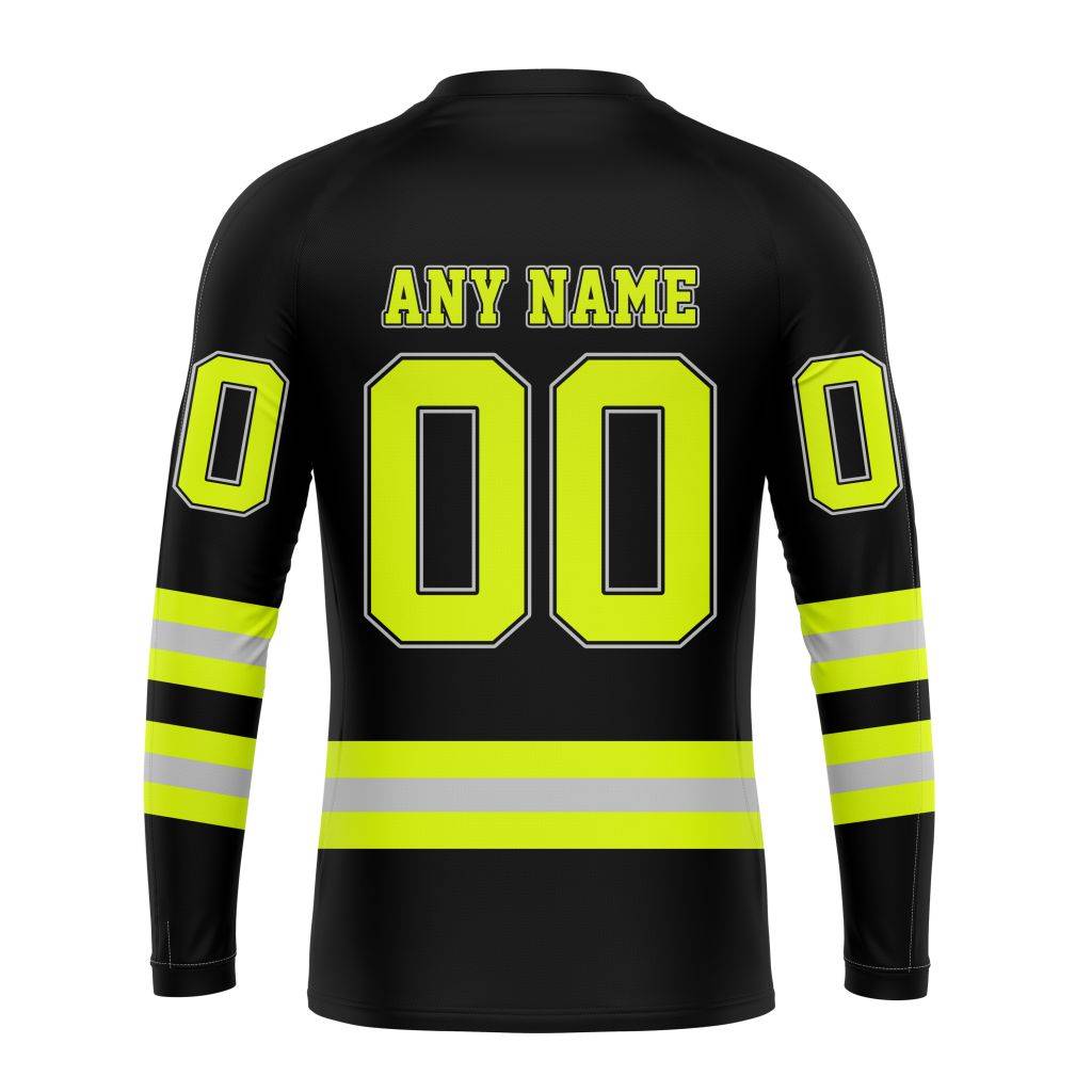 Personalized NFL New York Jets Special Firefighter Uniform Design Unisex Sweatshirt SWS812