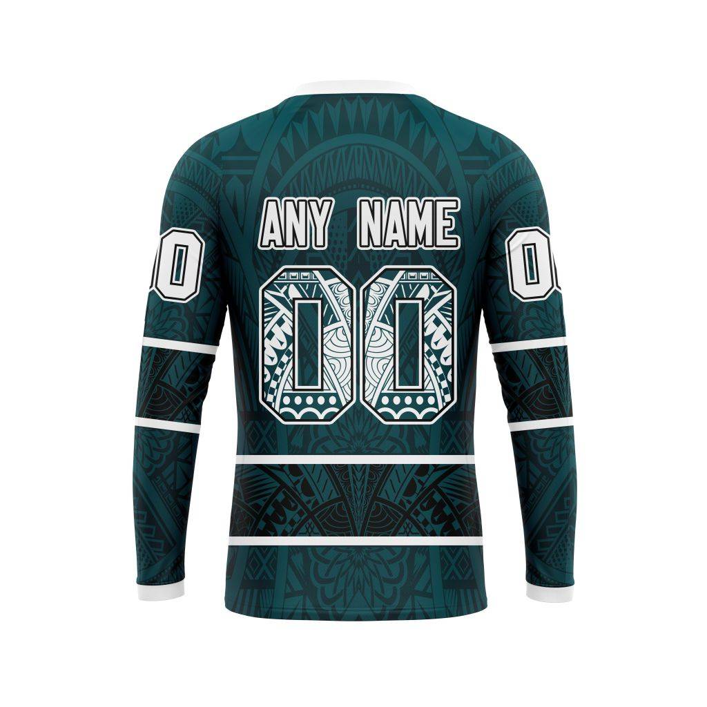 Personalized NFL Philadelphia Eagles Specialized Native With Samoa Culture Unisex Sweatshirt SWS841