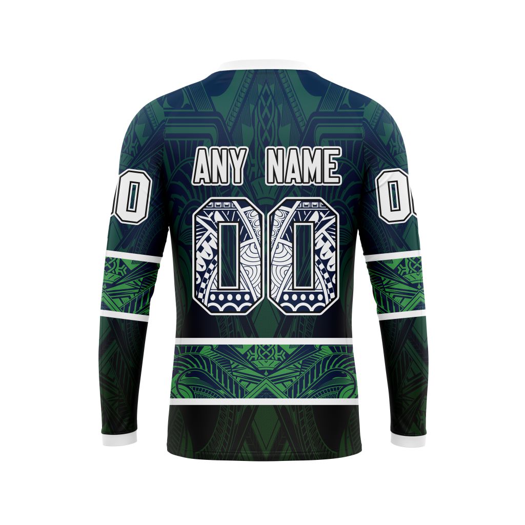 Personalized NFL Seattle Seahawks Specialized Native With Samoa Culture Unisex Sweatshirt SWS900