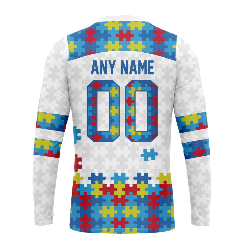 Personalized NFL Tampa Bay Buccaneers Autism Awareness Design Unisex Sweatshirt SWS902