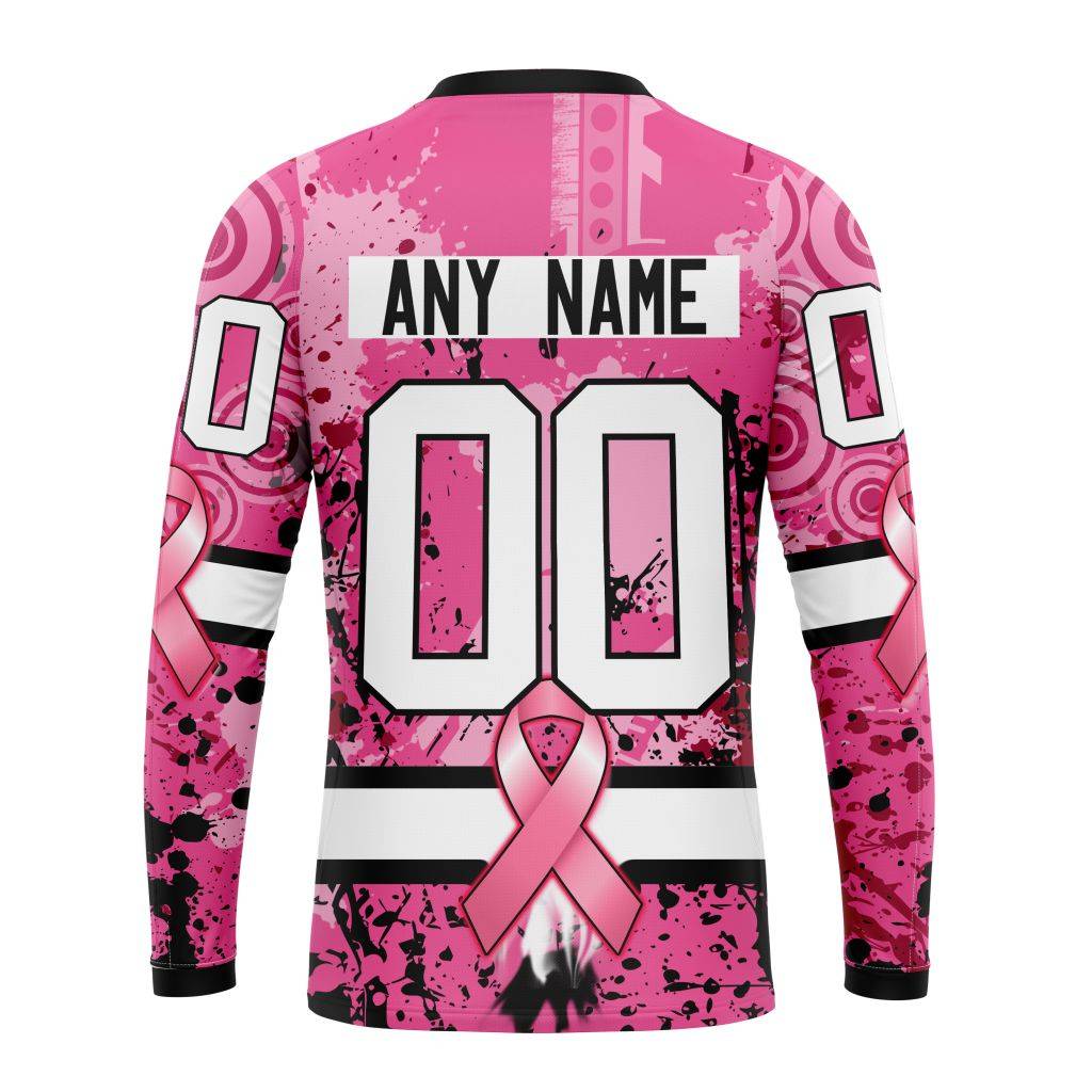 Customized NFL New Orleans Saints I Pink I Can In October We Wear Pink Breast Cancer Unisex Sweatshirt SWS168