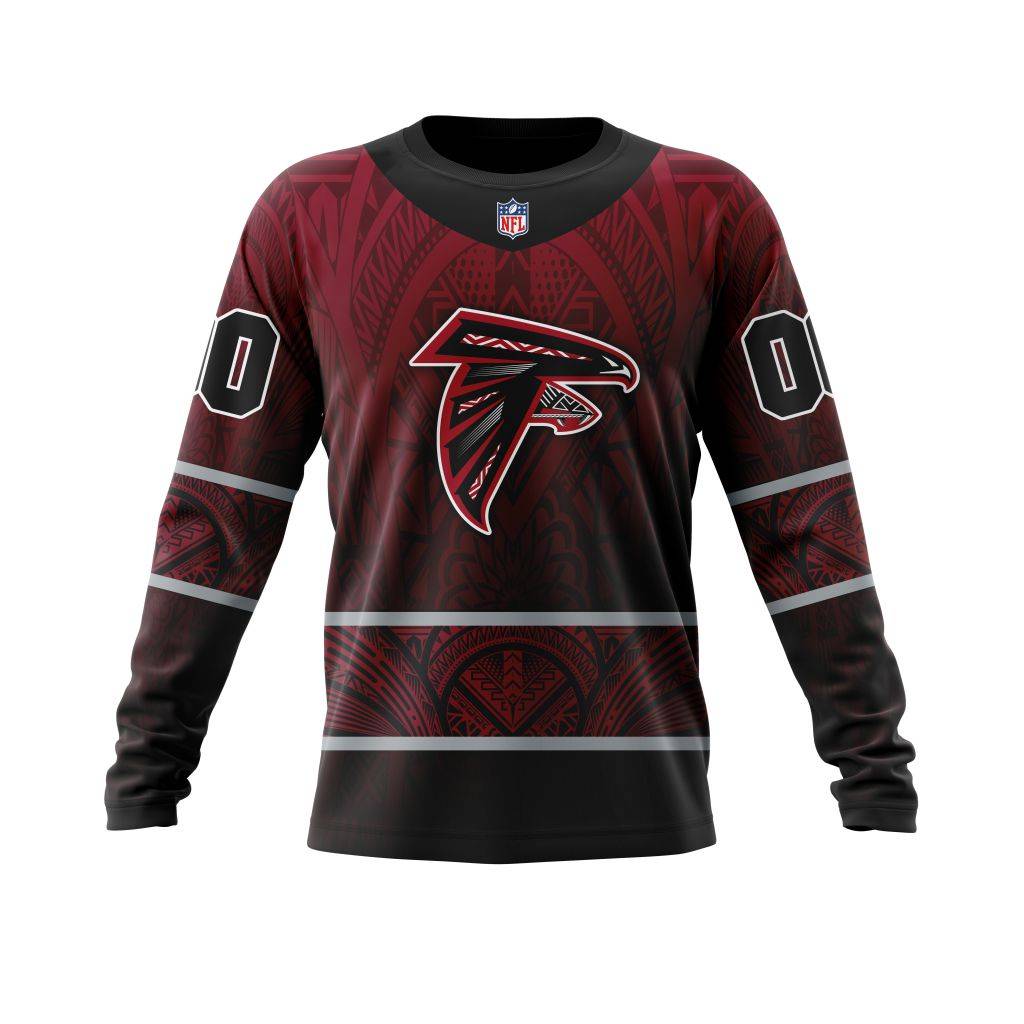 Personalized NFL Atlanta Falcons Specialized Native With Samoa Culture Unisex Sweatshirt SWS362