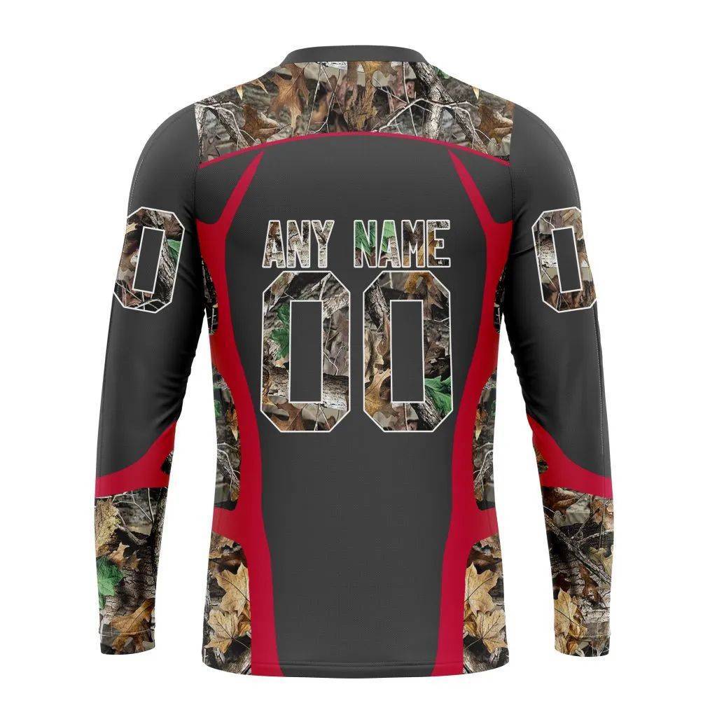 Personalized NFL Buffalo Bills Camo Hunting Design Unisex Sweatshirt SWS385