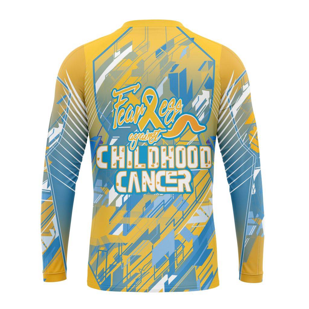 Personalized NFL Indianapolis Colts Fearless Against Childhood Cancers Unisex Sweatshirt SWS585