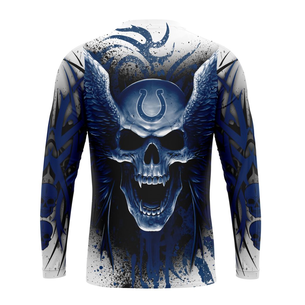 Personalized NFL Indianapolis Colts Special Kits With Skull Art Unisex Sweatshirt SWS594