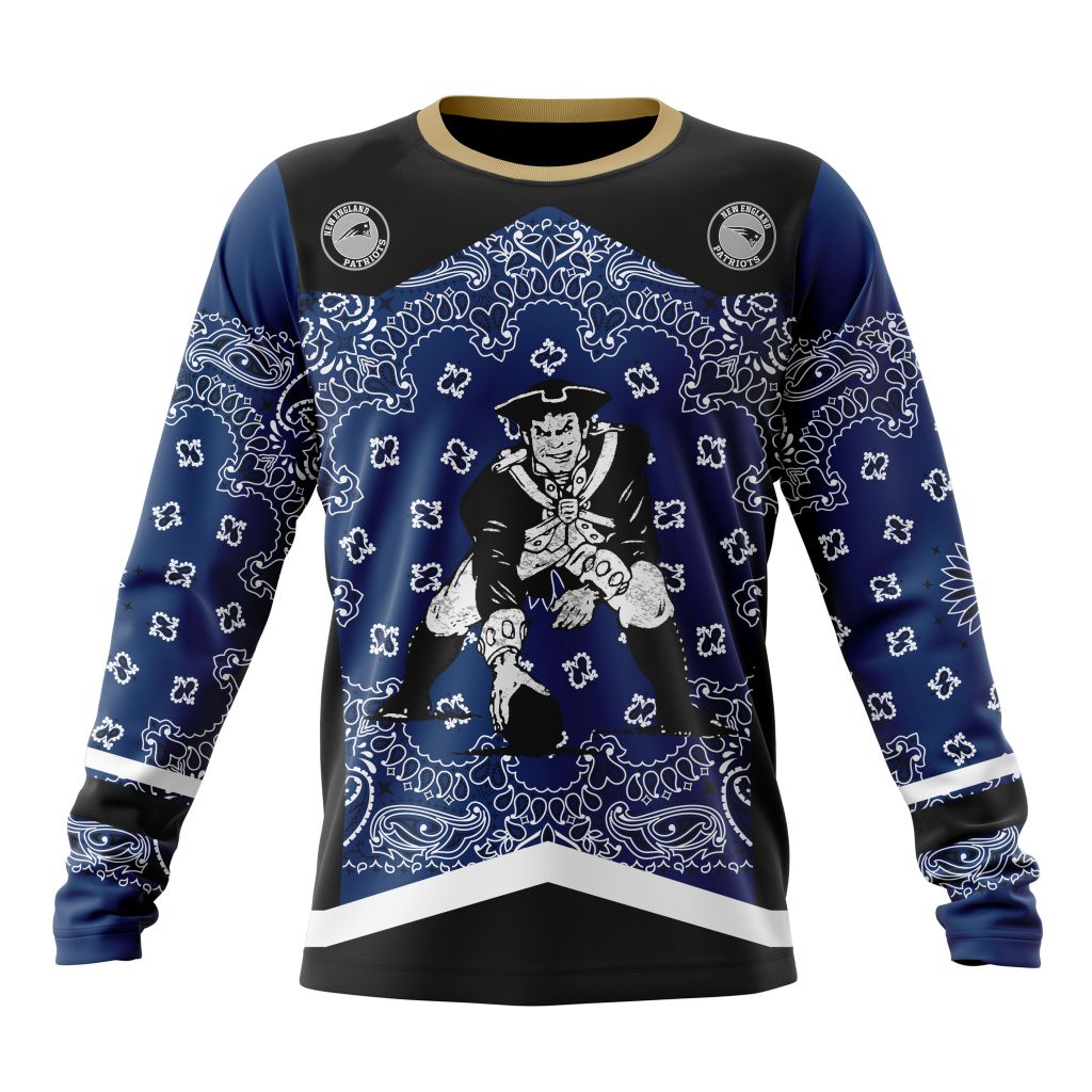 Personalized NFL New England Patriots Specialized Classic Style Unisex Sweatshirt SWS758