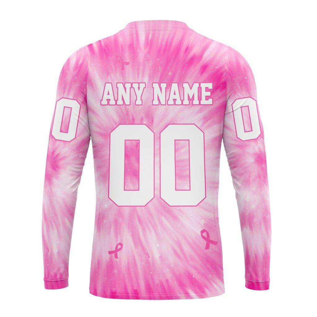 Personalized NFL Pittsburgh Steelers Special Pink Tie Dye Unisex Sweatshirt SWS857