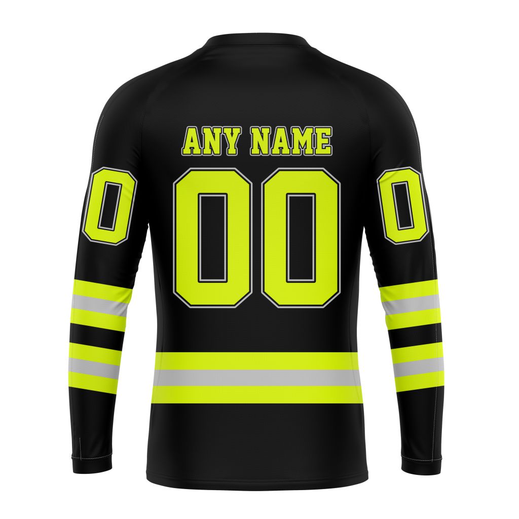 Personalized NFL San Francisco 49Ers Special Firefighter Uniform Design Unisex Sweatshirt SWS872