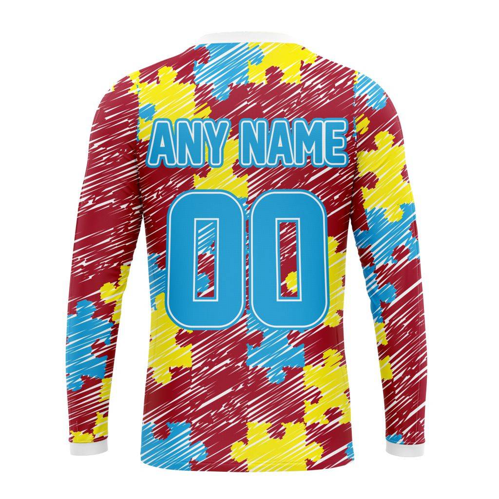 Personalized NFL Tampa Bay Buccaneers Puzzle Autism Awareness Unisex Sweatshirt SWS910