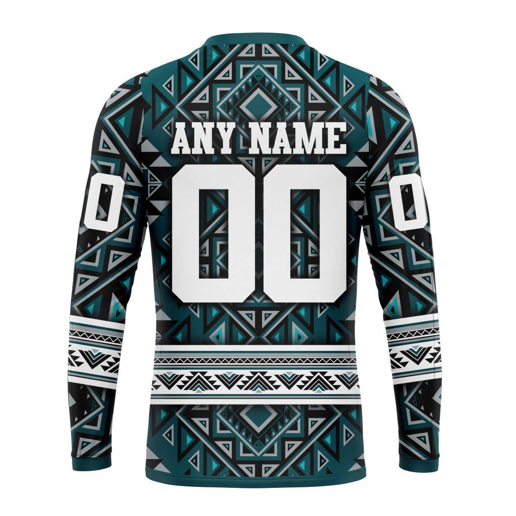 Personalized Philadelphia Eagles Specialized Pattern Native Concepts Unisex Sweatshirt SWS967